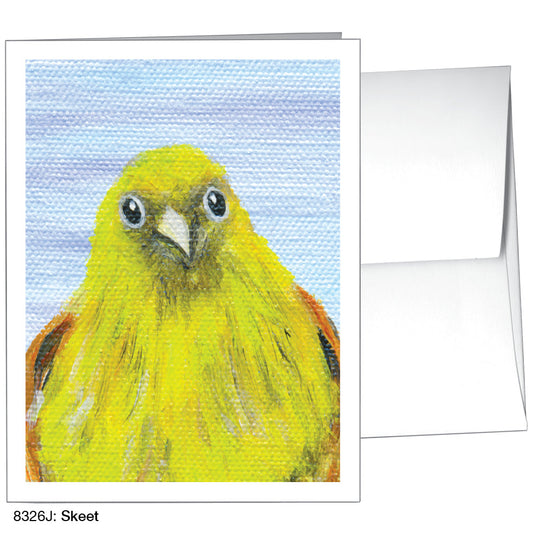 Skeet, Greeting Card (8326J), A2 Card Front, www.printedcanvas.com