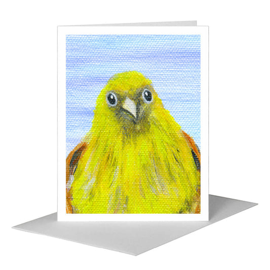 Skeet, Greeting Card (#8326J) A2 Card Front, www.printedcanvas.com