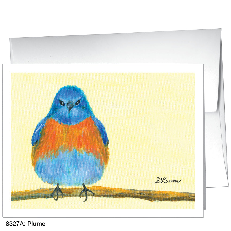 Plume, Greeting Card (8327A), A2, printedcanvas.com