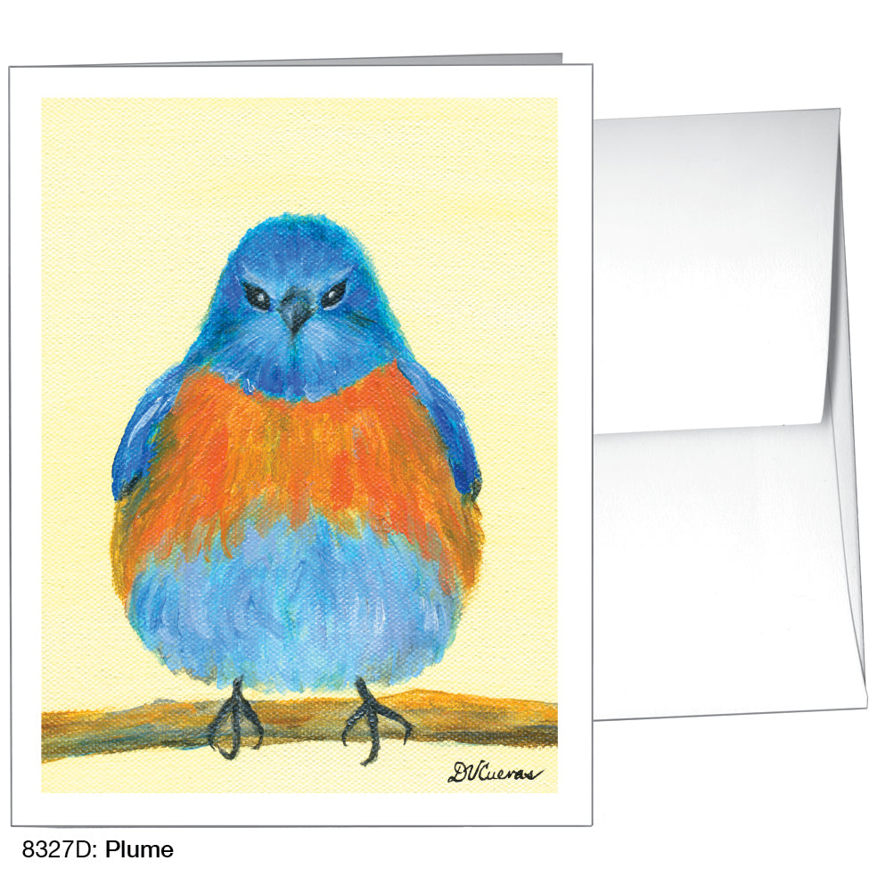 Plume, Greeting Card (8327D), A2 Card, printedcanvas.com
