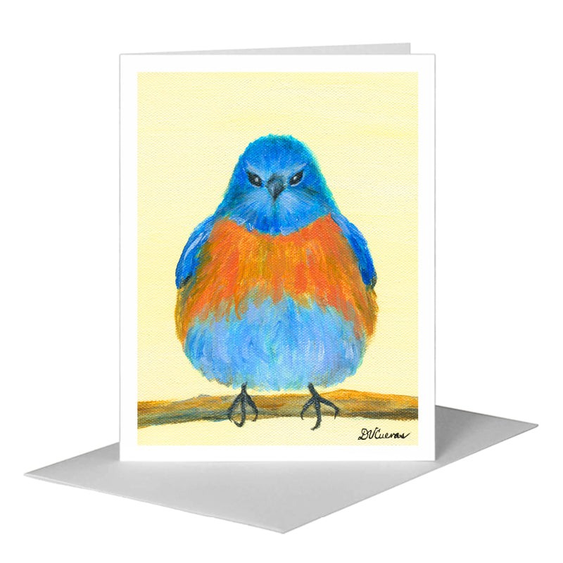 Plume, Greeting Card (#8327D) A2 Card Front, www.printedcanvas.com