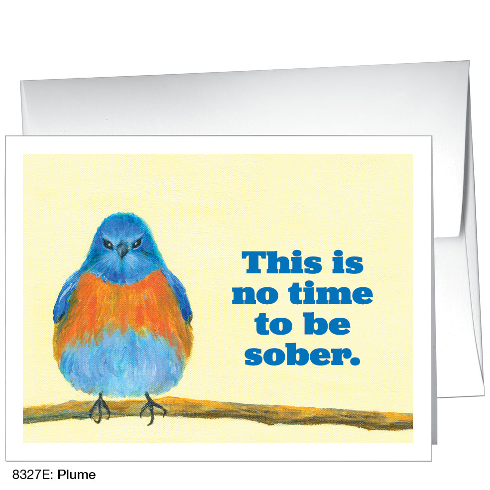 Plume, Greeting Card (8327E), A2, printedcanvas.com