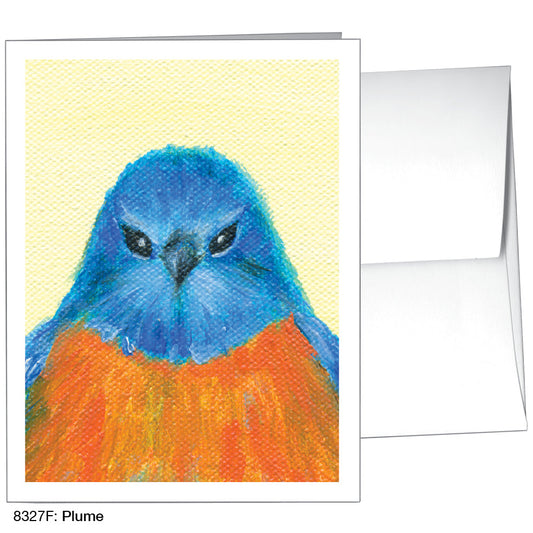 Plume, Greeting Card (8327F), A2 Card Front, www.printedcanvas.com