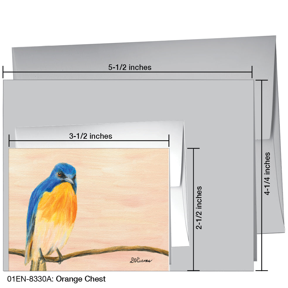 Orange Chest, Greeting Card (8330A), Enclosure, printedcanvas.com
