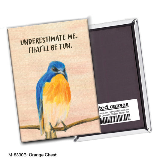 Orange Chest, Magnet (M-8330B)