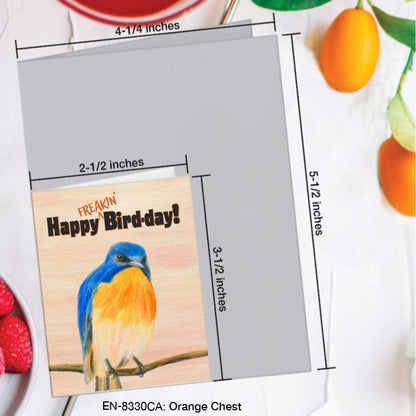 Orange Chest, Greeting Card (#8330CA)