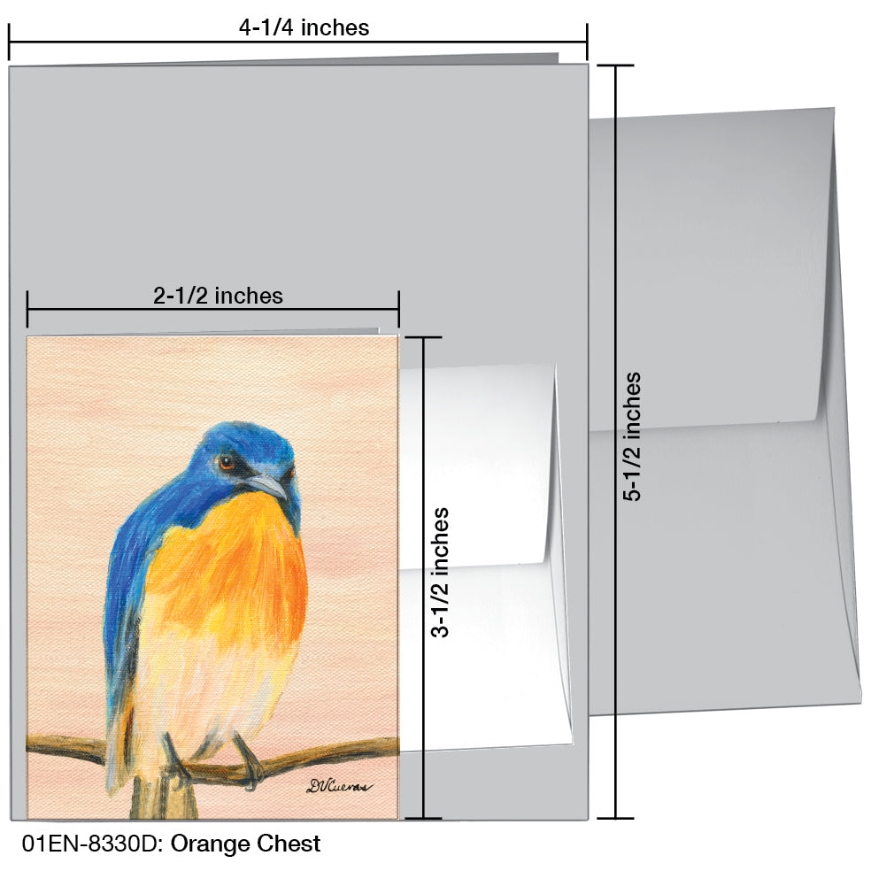 Orange Chest, Greeting Card (8330D), Enclosure, printedcanvas.com
