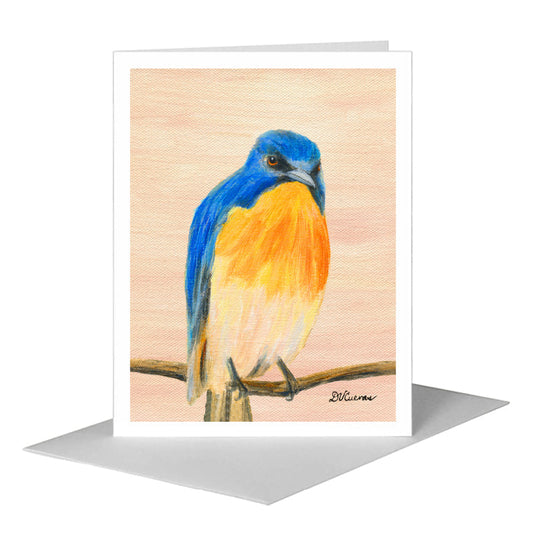 Orange Chest, Greeting Card (#8330D) A2 Card Front, www.printedcanvas.com