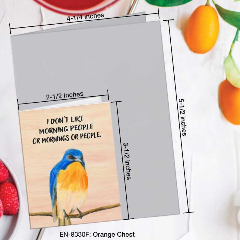 Orange Chest, Greeting Card (8330F), Enclosure, www.printedcanvas.com