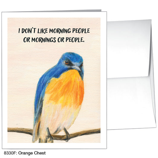 Orange Chest, Greeting Card (8330F)