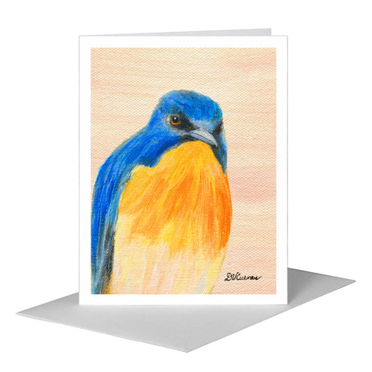 Orange Chest, Greeting Card (#8330G) A2 Card Front, www.printedcanvas.com