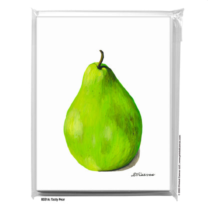 Tasty Pear, Greeting Card (#8331A)