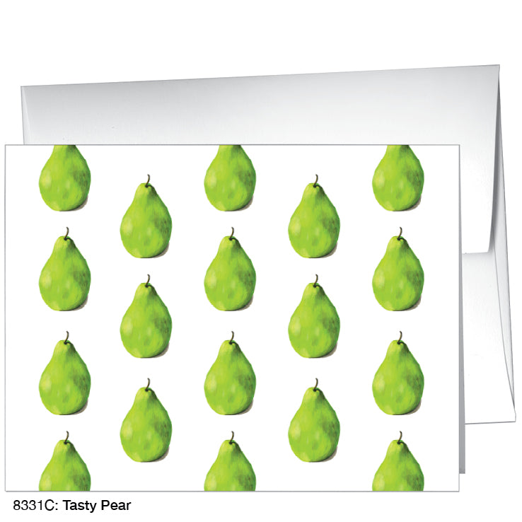 Tasty Pear, Greeting Card (#8331C)
