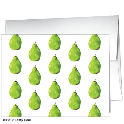 Tasty Pear, Greeting Card (#8331C)