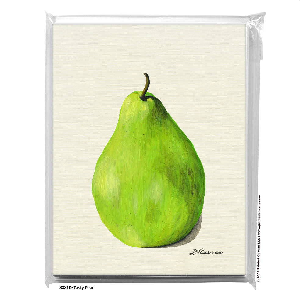 Tasty Pear, Greeting Card (#8331D)
