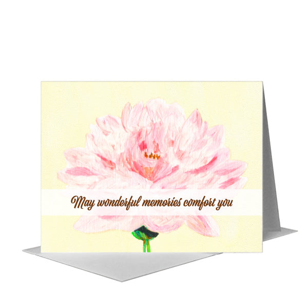 Blush, Greeting Card (#8333B) A2 Card Front, www.printedcanvas.com
