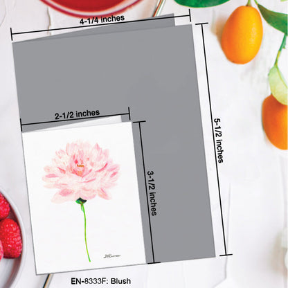 Blush, Greeting Card (8333F), Enclosure Card, www.printedcanvas.com