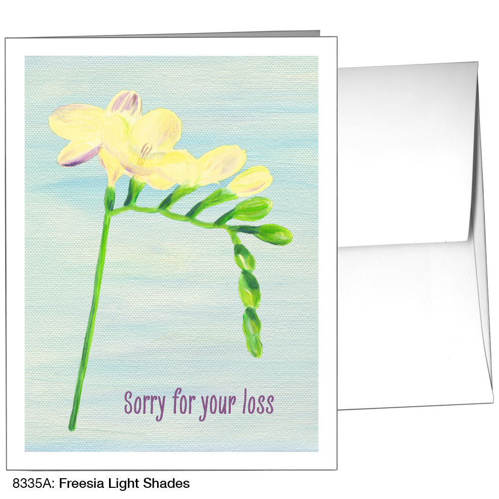 Freesia Light Shades, Greeting Card (8335A)