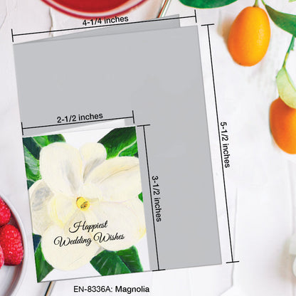 Magnolia, Greeting Card (8336A), Enclosure, www.printedcanvas.com