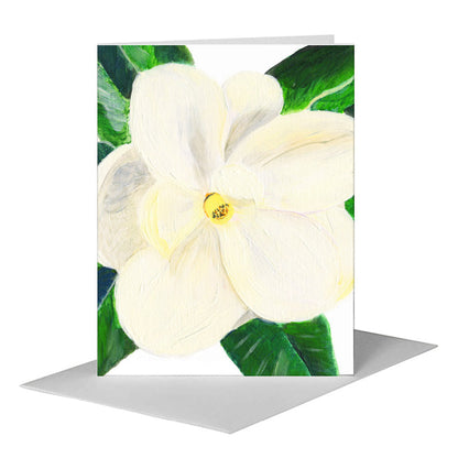 Magnolia, Greeting Card (#8336C), A2 Card Front, www.printedcanvas.com