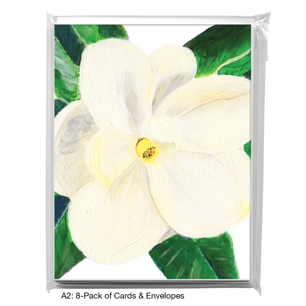 Magnolia, Greeting Card (8336C), A2 8-Pack, printedcanvas.com
