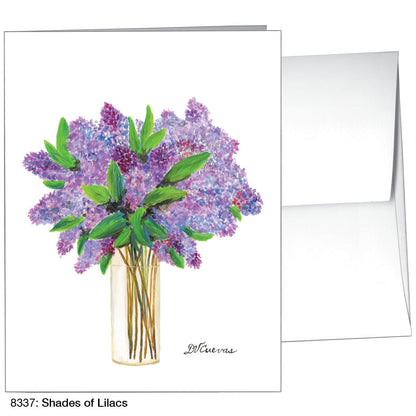 Shades of Lilacs, Greeting Card (8337), A2, printedcanvas.com