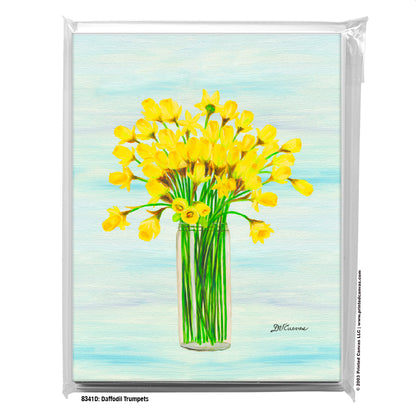 Daffodil Trumpets, Greeting Card (#8341D)