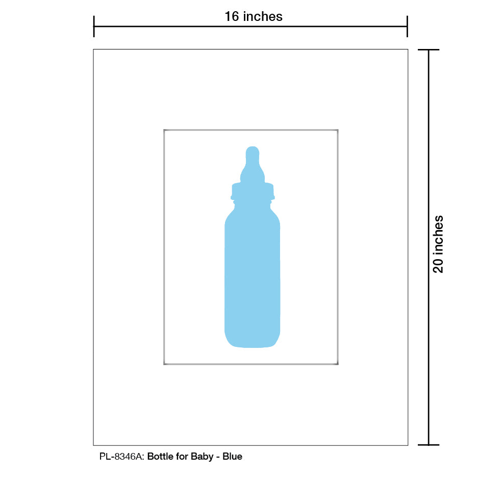 Bottle for Baby, Print (#8346A)