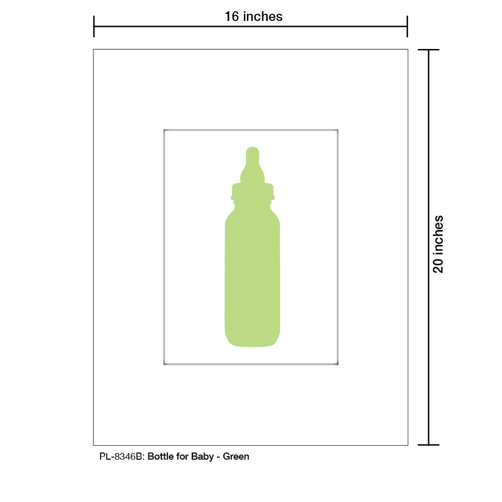 Bottle for Baby, Print (#8346B)