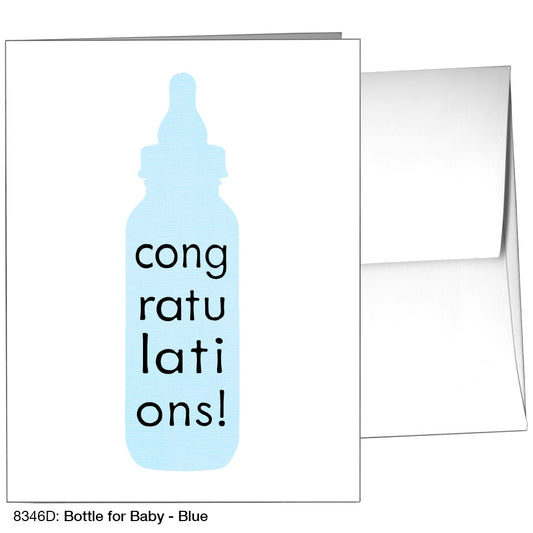 Bottle For Baby, Greeting Card (8346D), A2, printedcanvas.com