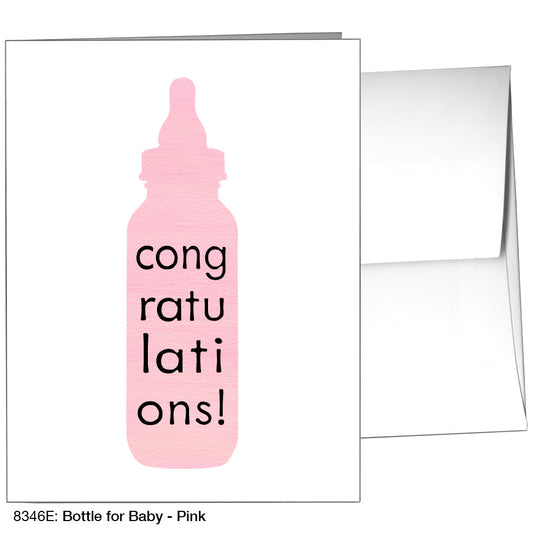 Bottle For Baby, Greeting Card (8346E), A2, printedcanvas.com