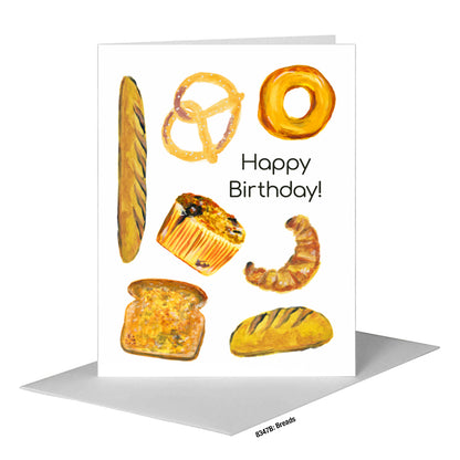 Breads, Greeting Card (#8347B)