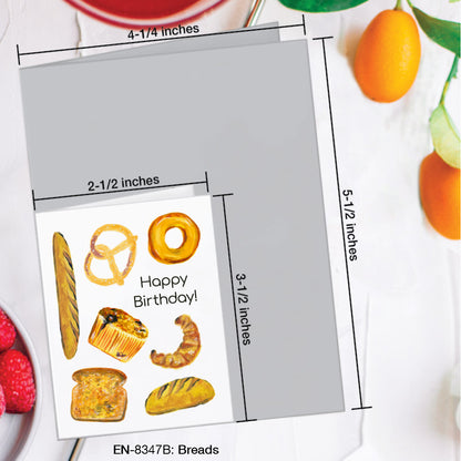 Breads, Greeting Card (#8347B)