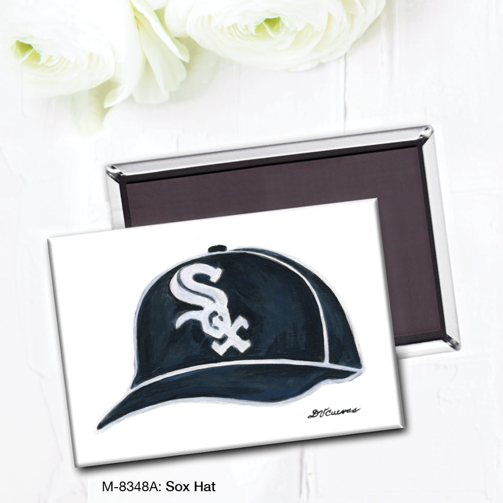 Sox Hat, Magnet (M-8348A)