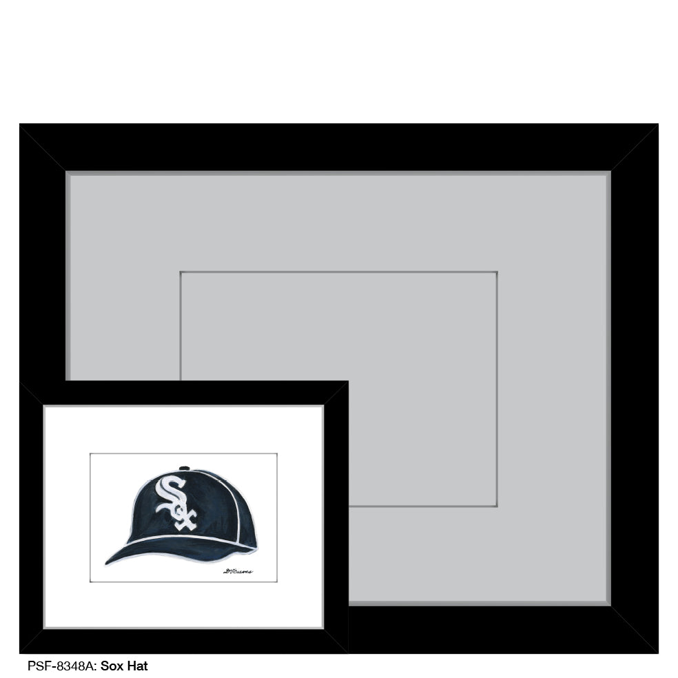 Sox Hat, Print (#8348A)