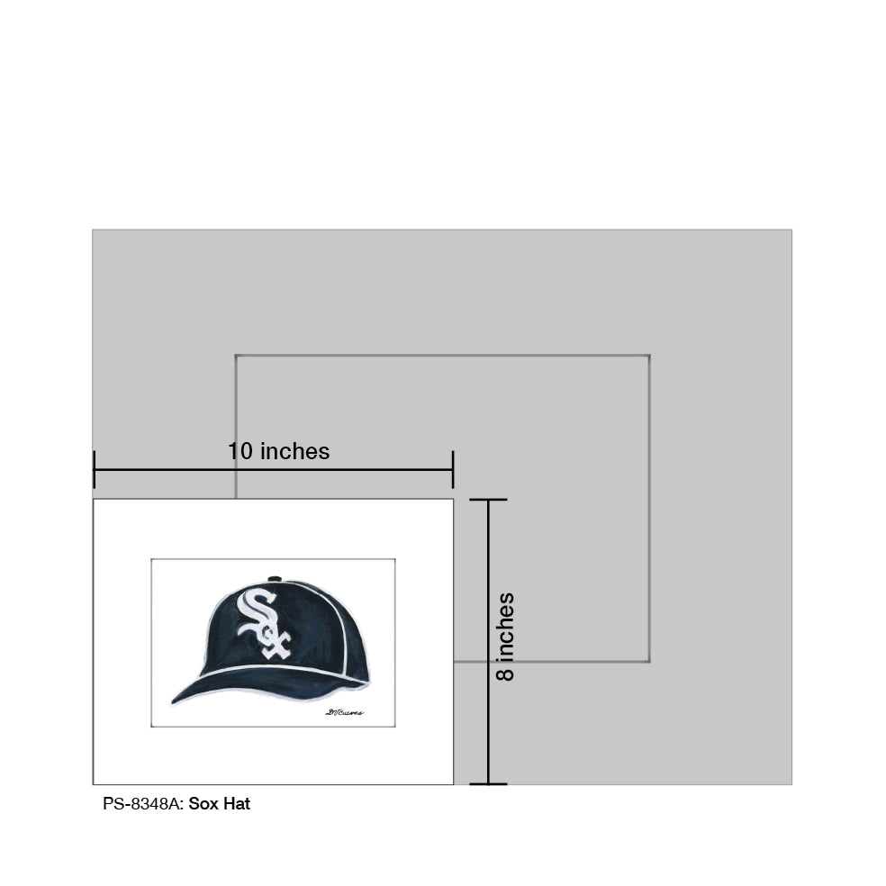 Sox Hat, Print (#8348A)