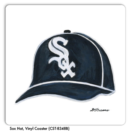 Sox Hat, Vinyl Coaster (CST-8348B)