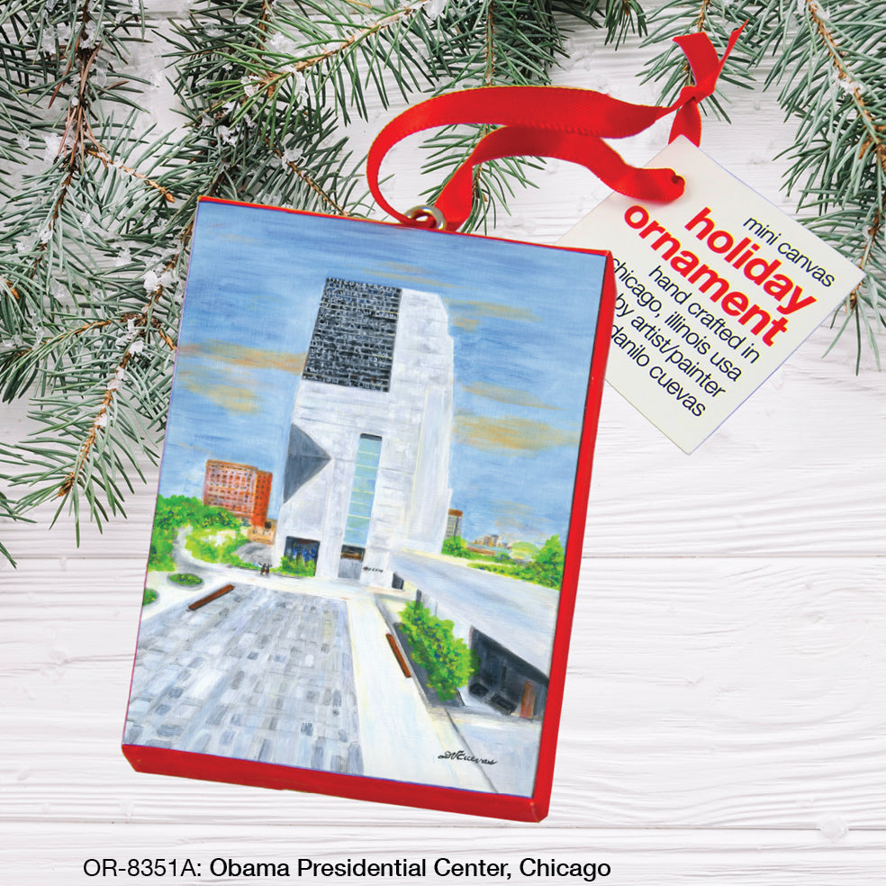 Obama Presidential Center, Chicago, Ornament (OR-8351A)