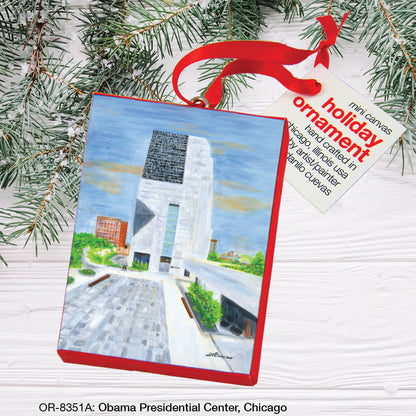 Obama Presidential Center, Chicago, Ornament (OR-8351A)
