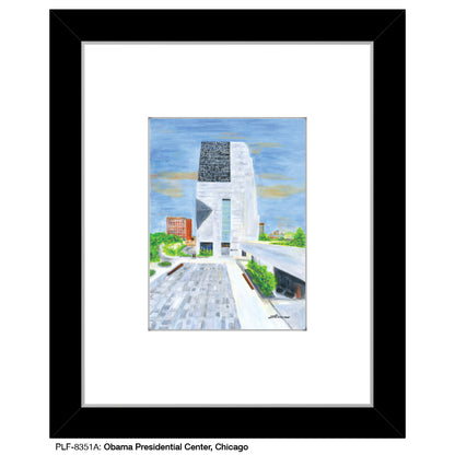Obama Presidential Center, Chicago, Print (#8351A)