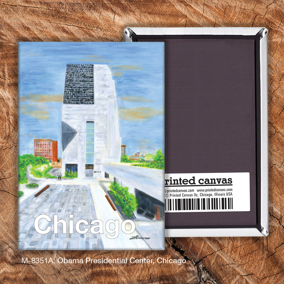 Obama Presidential Center, Chicago, Magnet (M-8351A)