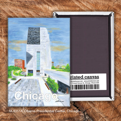 Obama Presidential Center, Chicago, Magnet (M-8351A)