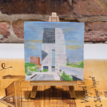 Obama Presidential Center, Chicago, Mini Artwork (MA-8351B)