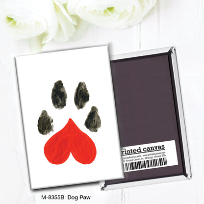 Dog Paw, Magnet (M-8355B)