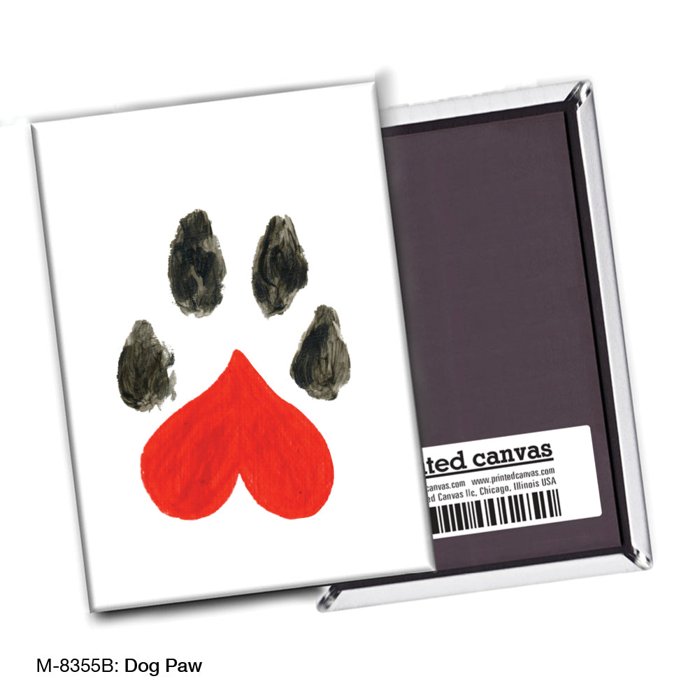 Dog Paw, Magnet (M-8355B)