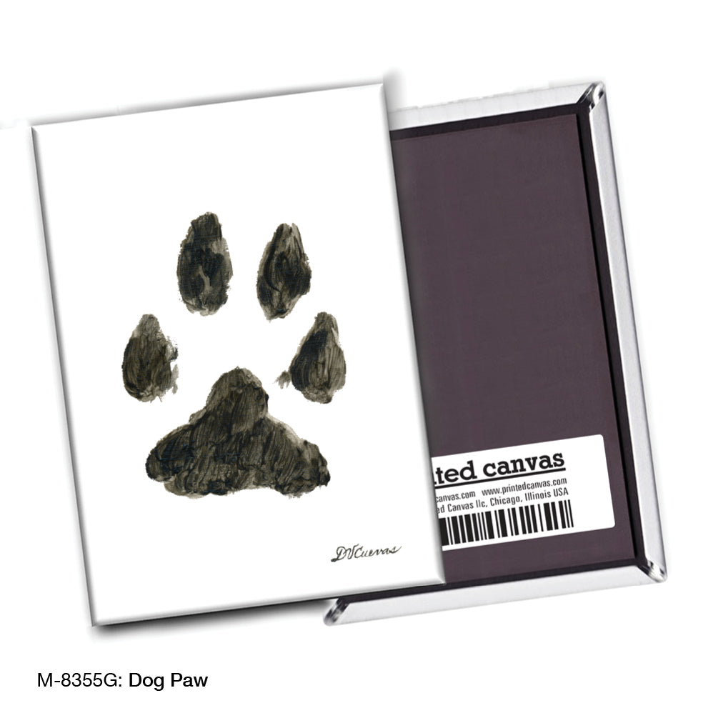 Dog Paw, Magnet (M-8355G)