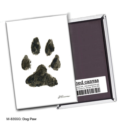 Dog Paw, Magnet (M-8355G)