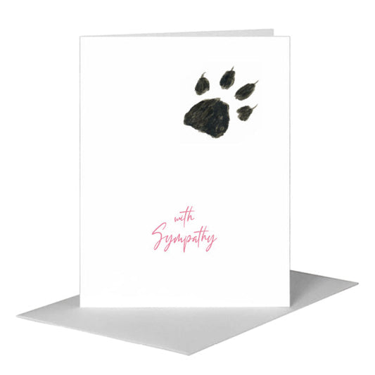 Cat Paw, Greeting Card (#8356E) A2 Card Front, www.printedcanvas.com