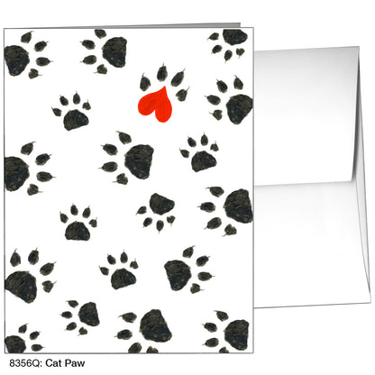 Cat Paw, Greeting Card (8356Q)
