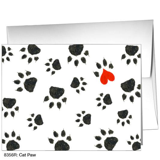 Cat Paw, Greeting Card (8356R)